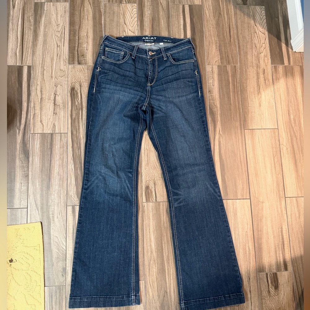Ariat Women's Dark Blue Boot Cut Jeans